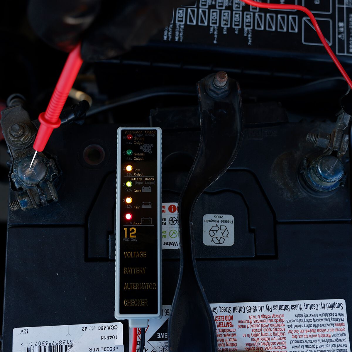 Toledo Battery & Alternator Voltage Tester, , scanz_hi-res