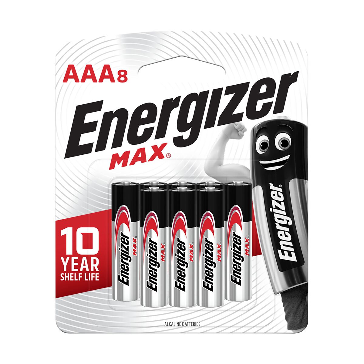 Energizer Max AAA Battery - 8 Pack, , scanz_hi-res