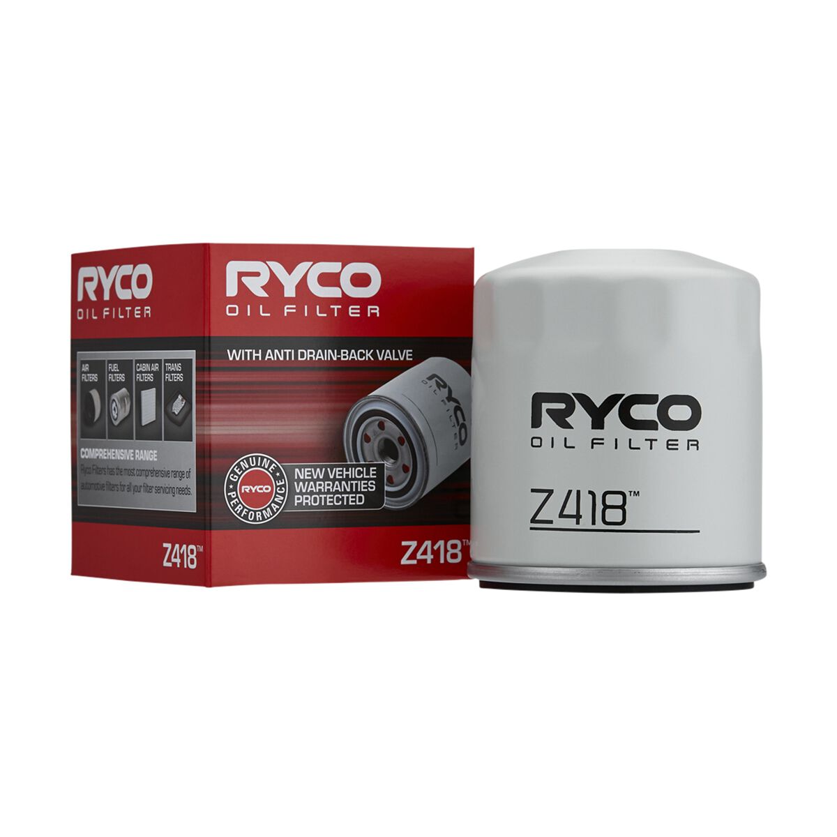 Ryco Oil Filter - Z418, , scanz_hi-res