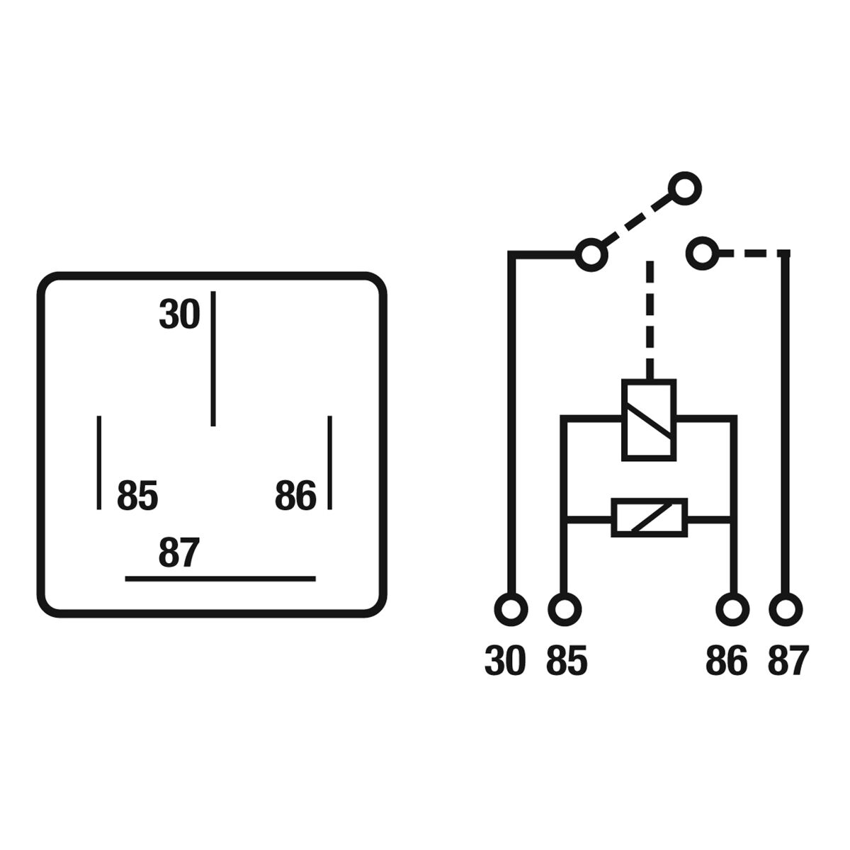 Tridon Relay - 12V 70 Amp 4 Pin, Non Outage - TR051PAC, , scanz_hi-res