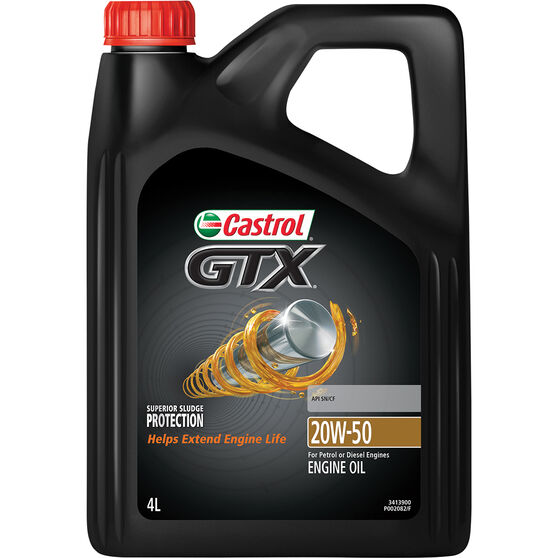 Castrol Gtx Engine Oil 20w 50 4 Litre, Garage Car Door Protector Bunnings