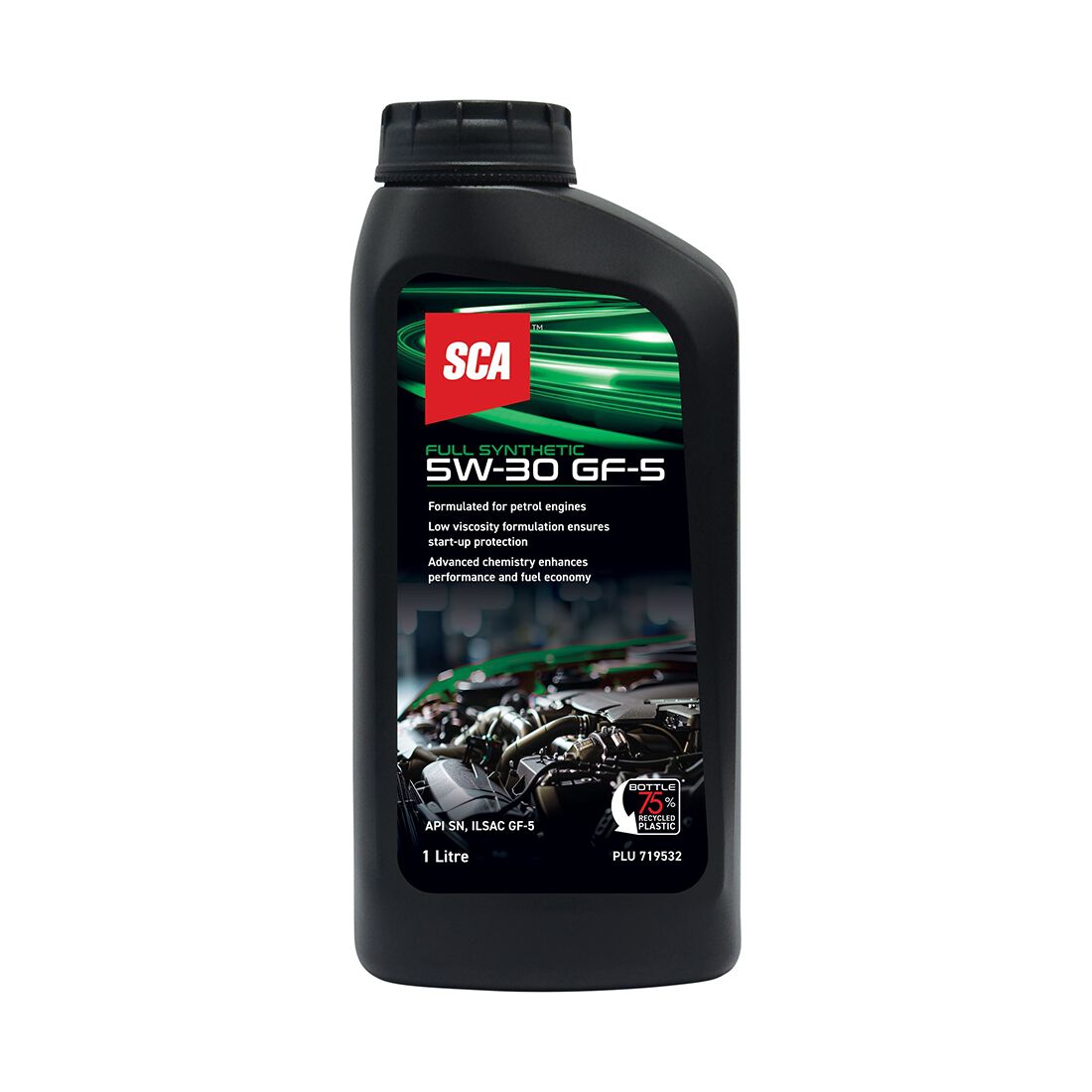 SCA Full Synthetic Engine Oil GF-5 5W-30 1 Litre, , scanz_hi-res