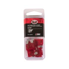 SCA Automotive Fuses - Standard Blade, 10 Amp, 6 Piece, , scanz_hi-res
