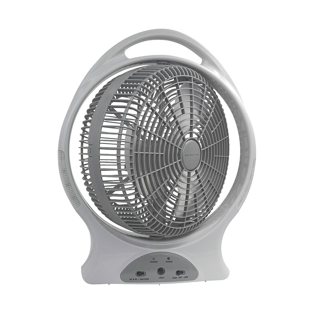 Wanderer Oscillating Rechargeable Fan 12in, , scanz_hi-res