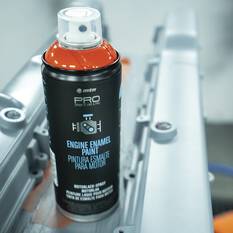 MTN PRO Engine Enamel Orange Chevy 400ml Spray Paint, , scanz_hi-res