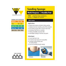 SIA Abrasives Sanding Pad 2 Pack Superfine - Siasponge 7983, , scanz_hi-res