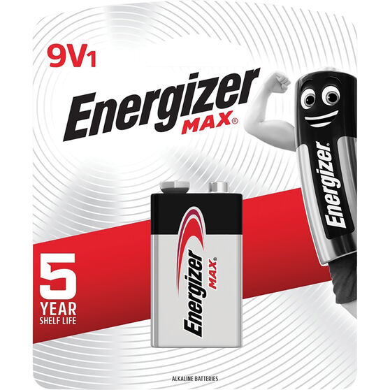 Energizer Max Battery - 9V, , scanz_hi-res