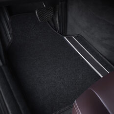 SCA Racing Car Floor Mats - Carpet, Black, Set of 4, , scanz_hi-res