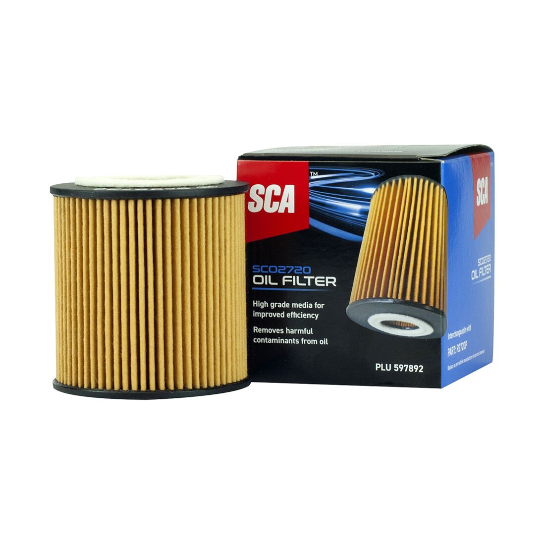 SCA Oil Filter SCO2720 (Interchangeable with R2720P), , scanz_hi-res