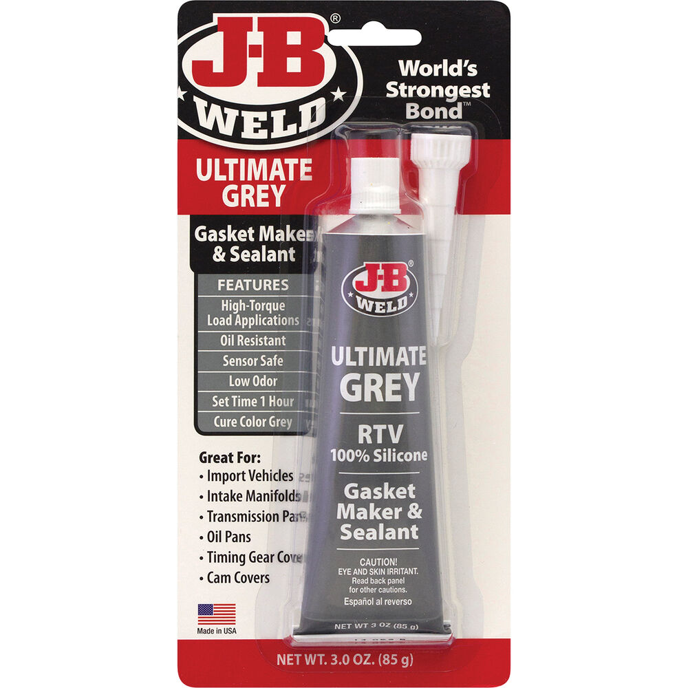 JB Weld Ultimate Grey RTV Gasket Maker and Sealant 85g 32329