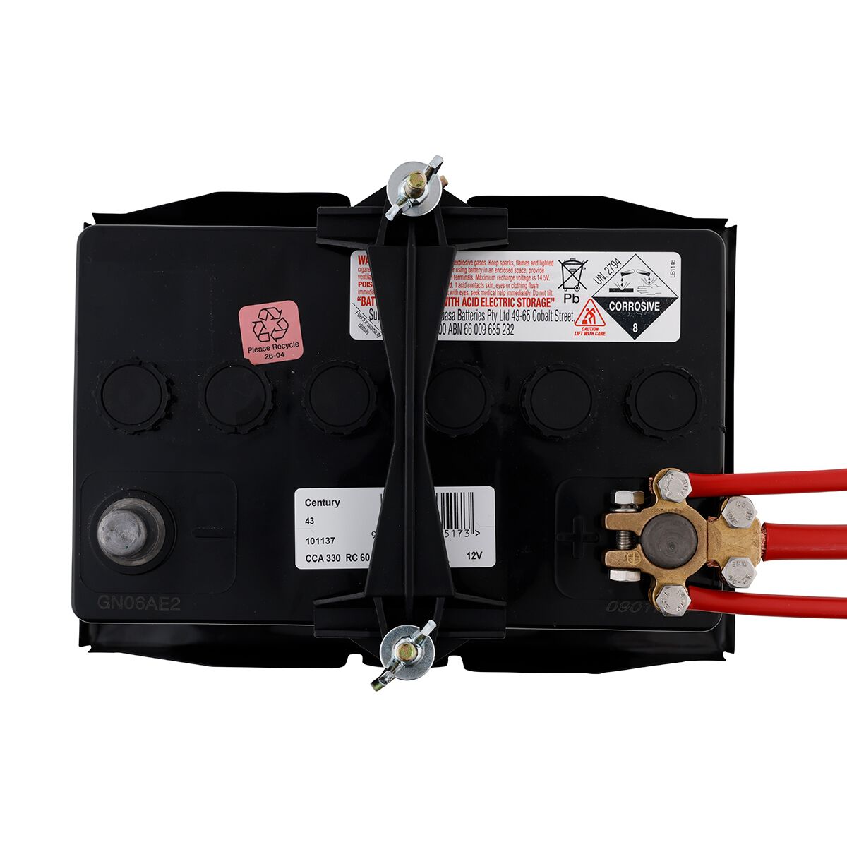 Century Battery Terminal Saddle Type Positive, , scanz_hi-res