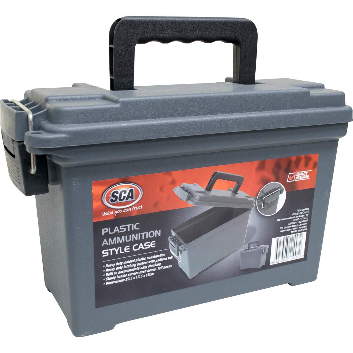 SCA Ammunition Style Plastic Case, , scanz_hi-res