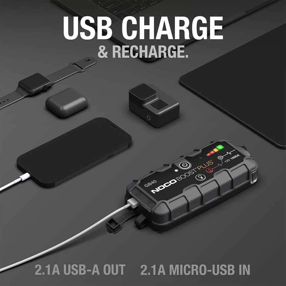 NOCO UltraSafe Boost Plus Lithium Jump Starter 12V 1000 Amp