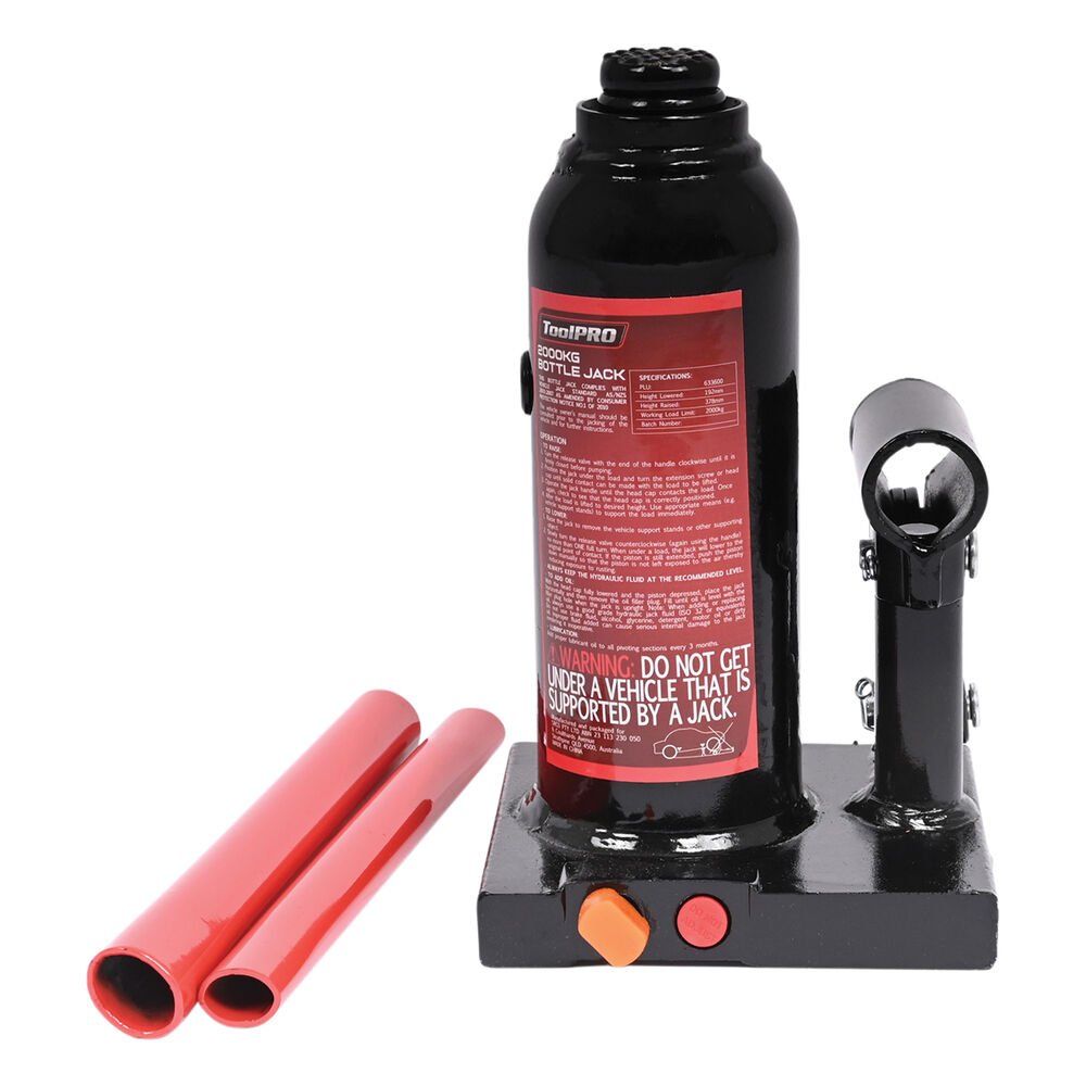 ToolPRO Welded Bottle Jack 2000kg Supercheap Auto New Zealand
