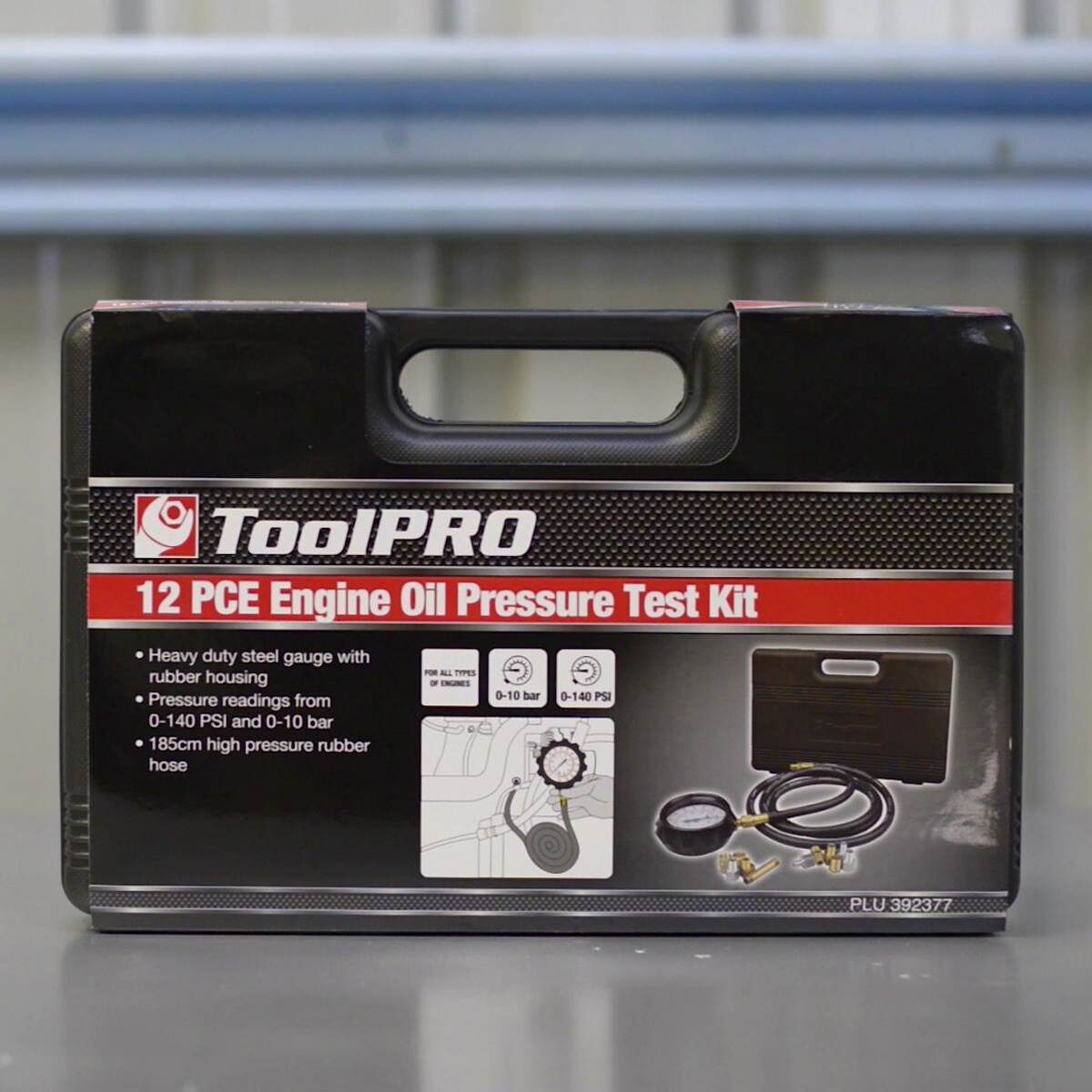 ToolPRO Engine Oil Pressure Test Kit 12 Piece, , scanz_hi-res