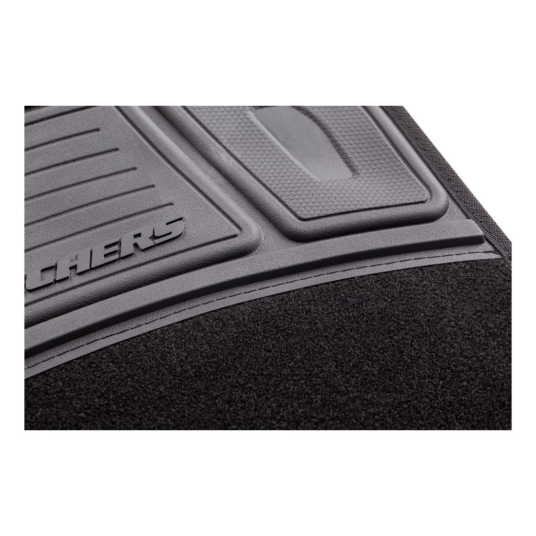Skechers Carpet Floor Mats Black Front & Rear Set, , scanz_hi-res