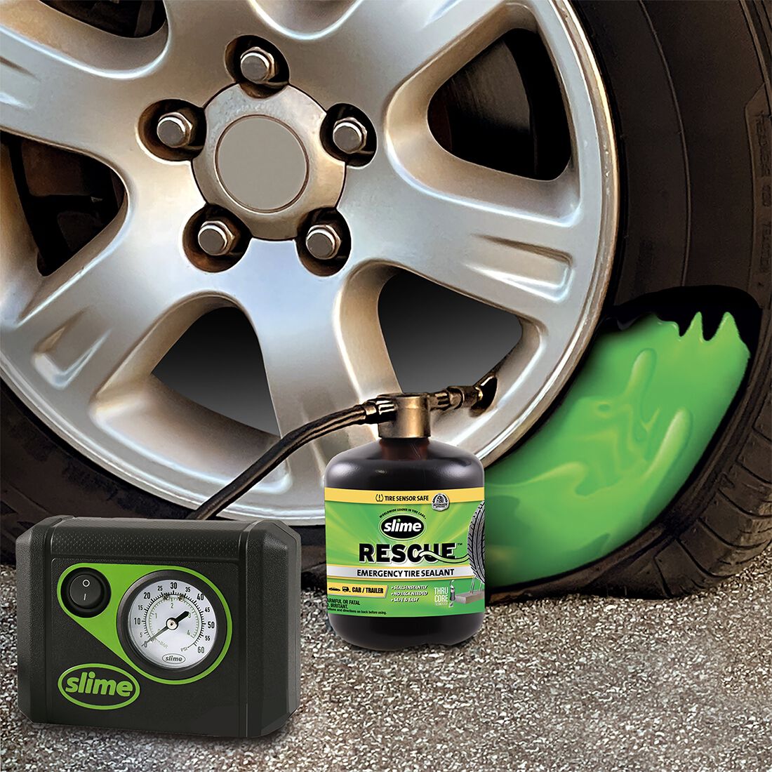 Slime Emergency Roadside Safety Kit, , scanz_hi-res