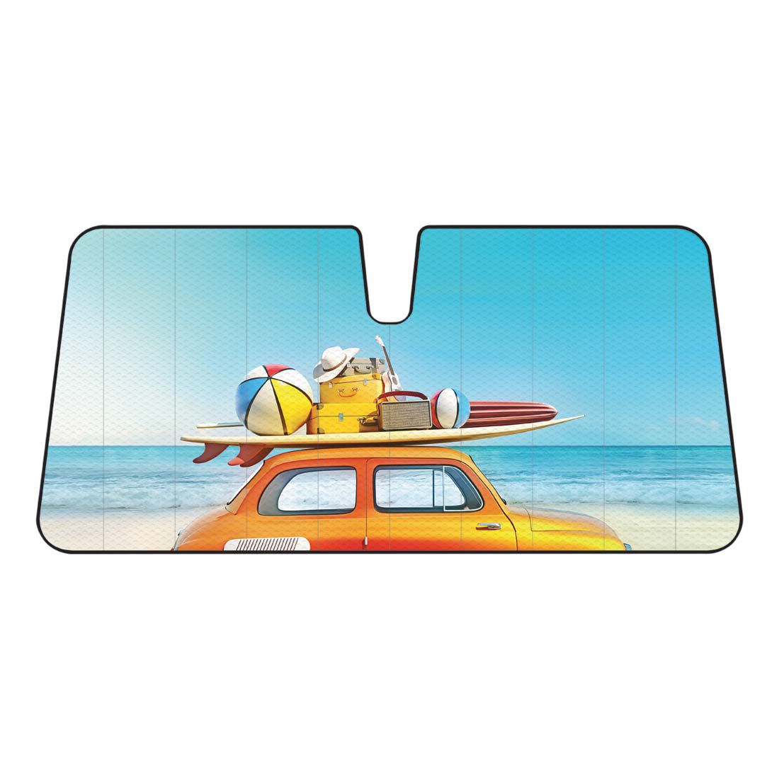Accordion car shade sales