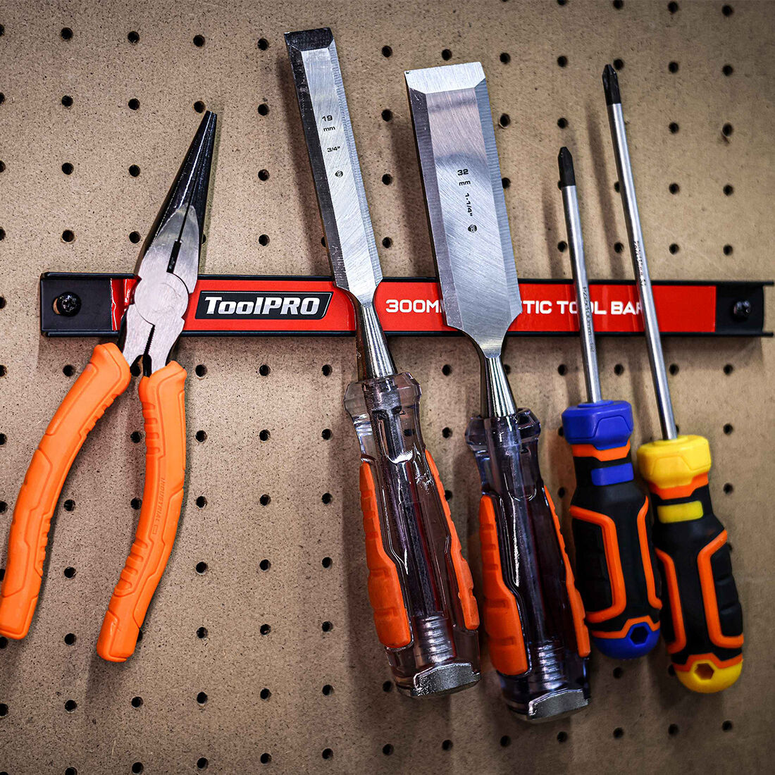 ToolPRO Magnetic Tool Bar Set 3 Piece, , scanz_hi-res