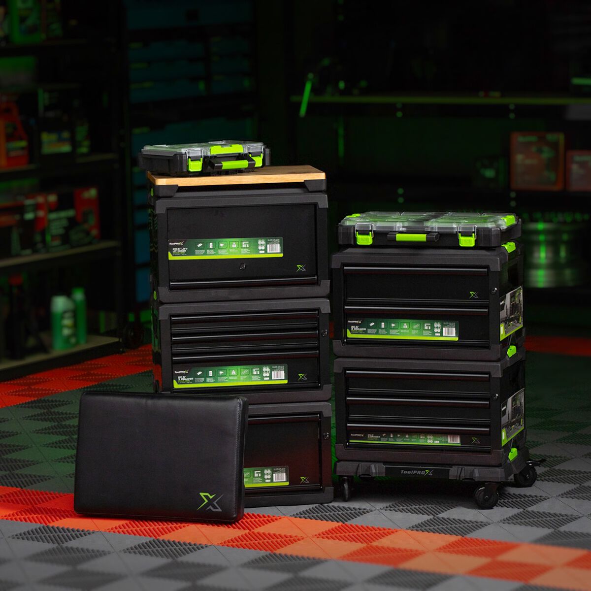 ToolPRO-X Metal Modular Storage System - 2 in 1 Dolly & Mounting Base, , scanz_hi-res