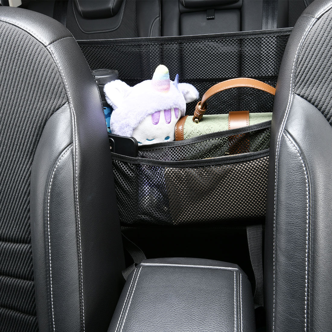 Cabin Crew Repreve Between Seat Organiser Black, , scanz_hi-res