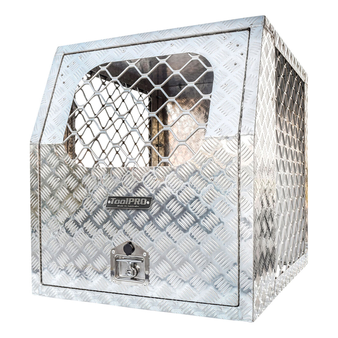Aluminium dog 2025 box for sale
