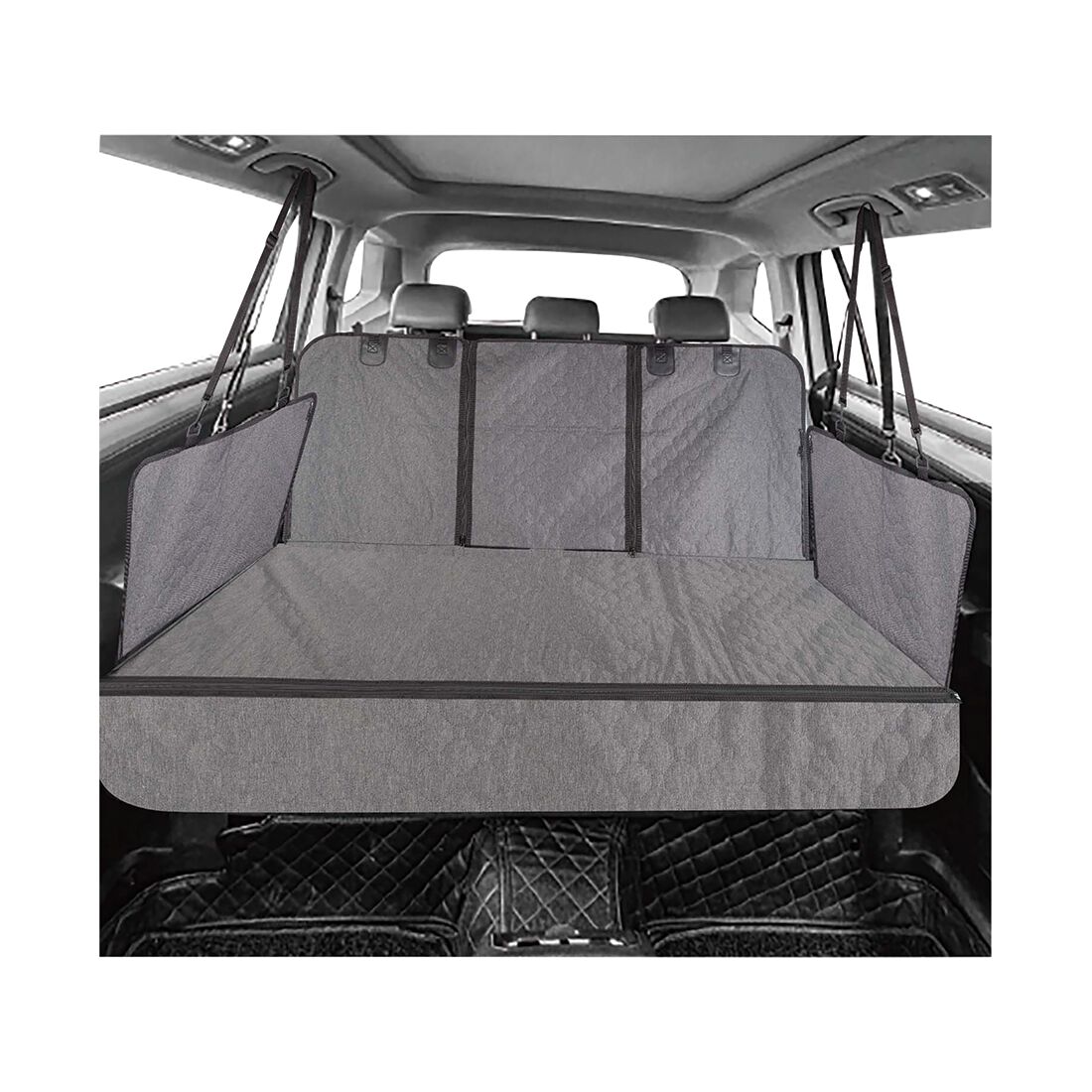 Cabin Crew Pet 5 in 1 Hammock/Seat Repreve Grey/Black, , scanz_hi-res