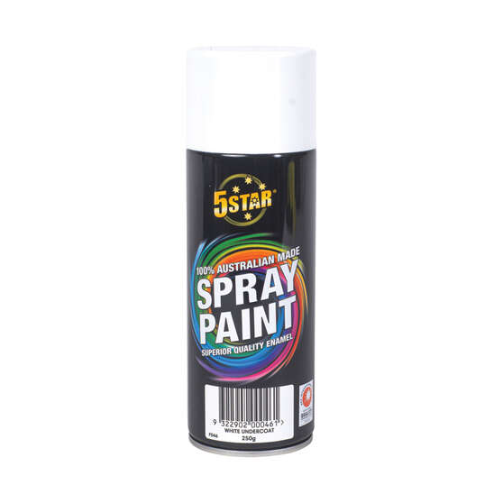 5 Star Enamel Spray Paint White Primer 250g, , scanz_hi-res