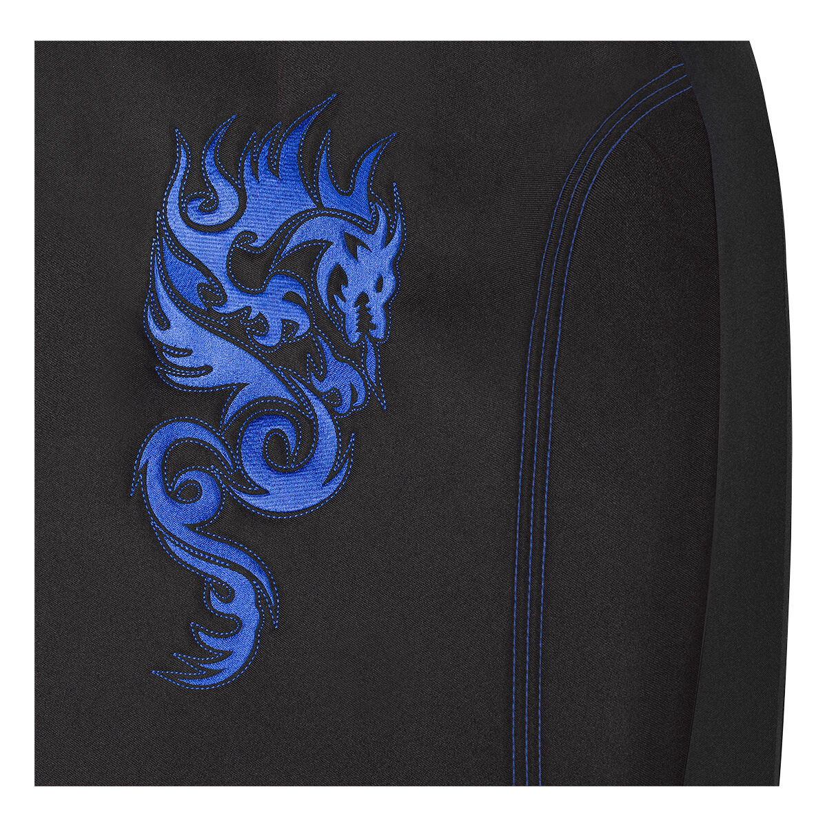 SCA Dragon Seat Cover Pack Blue Adjustable Headrests Airbag Compatible 30&06H SAB, , scanz_hi-res