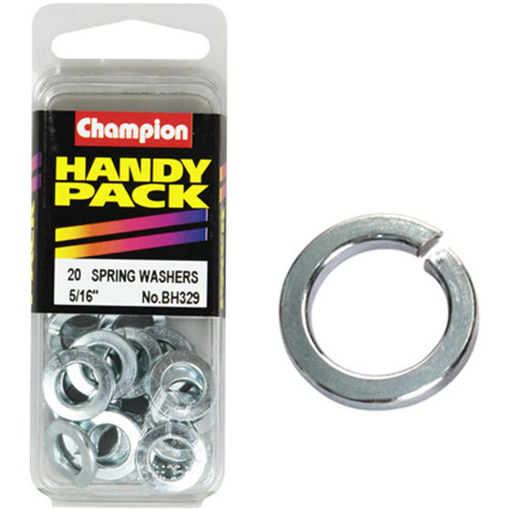 Champion Handy Pack Spring Washers BH329, 5/16", , scanz_hi-res