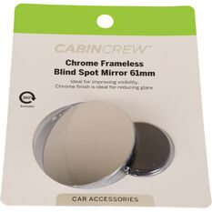 Cabin Crew Blind Spot Mirror - Chrome 61mm, , scanz_hi-res