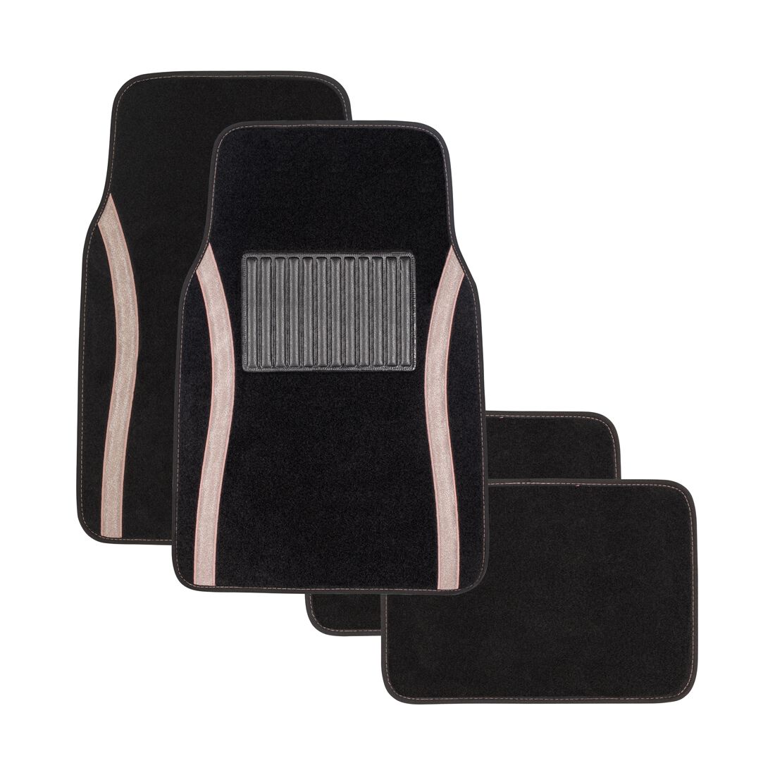 SCA PVC Rubber Floor Mats Pink Shimmer Medium, , scanz_hi-res