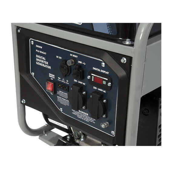 Ridge Ryder 3600W Inverter Generator Open Frame, , scanz_hi-res