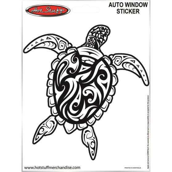 Hot Stuff Sticker Tribal Turtle, Vinyl, , scanz_hi-res