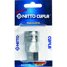Nitto Air Fitting Coupler Female Coupler 1/4" P-20SF, , scanz_hi-res