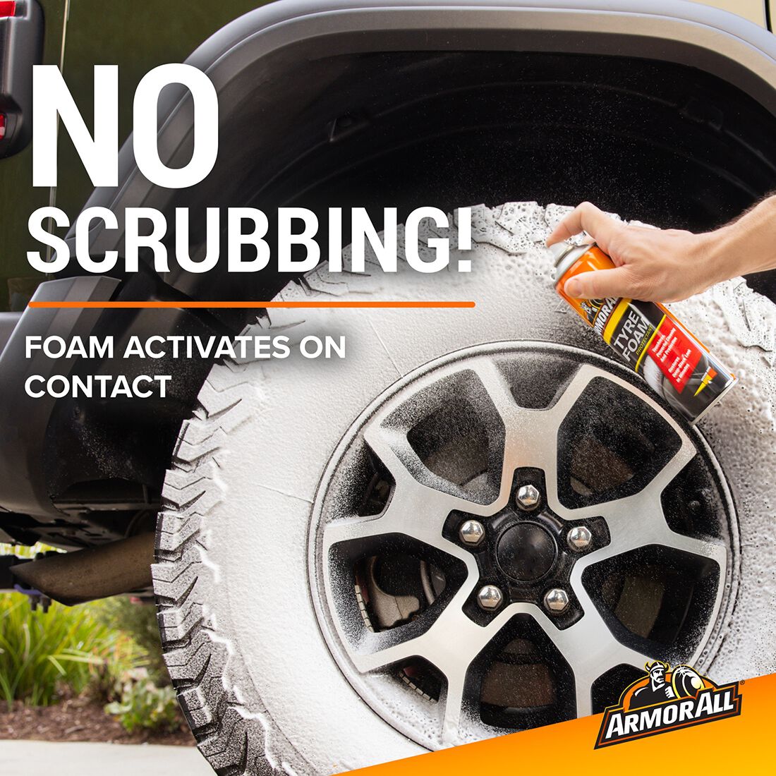 Armor All Tyre Foam 500g, , scanz_hi-res