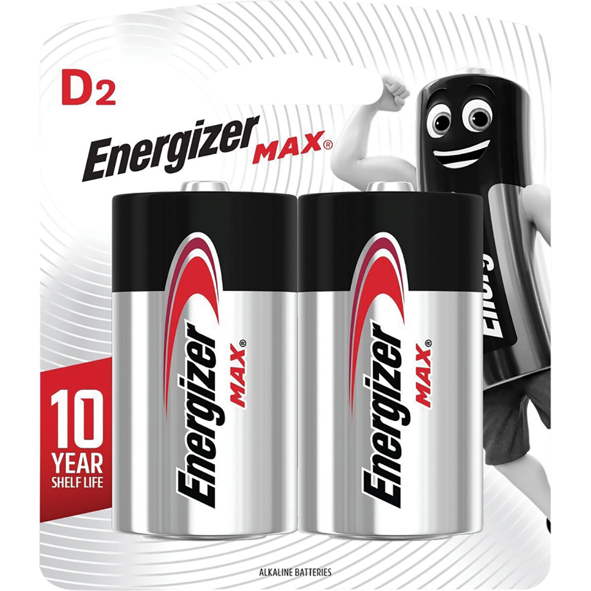 Energizer Max D Batteries - 2 Pack, , scanz_hi-res