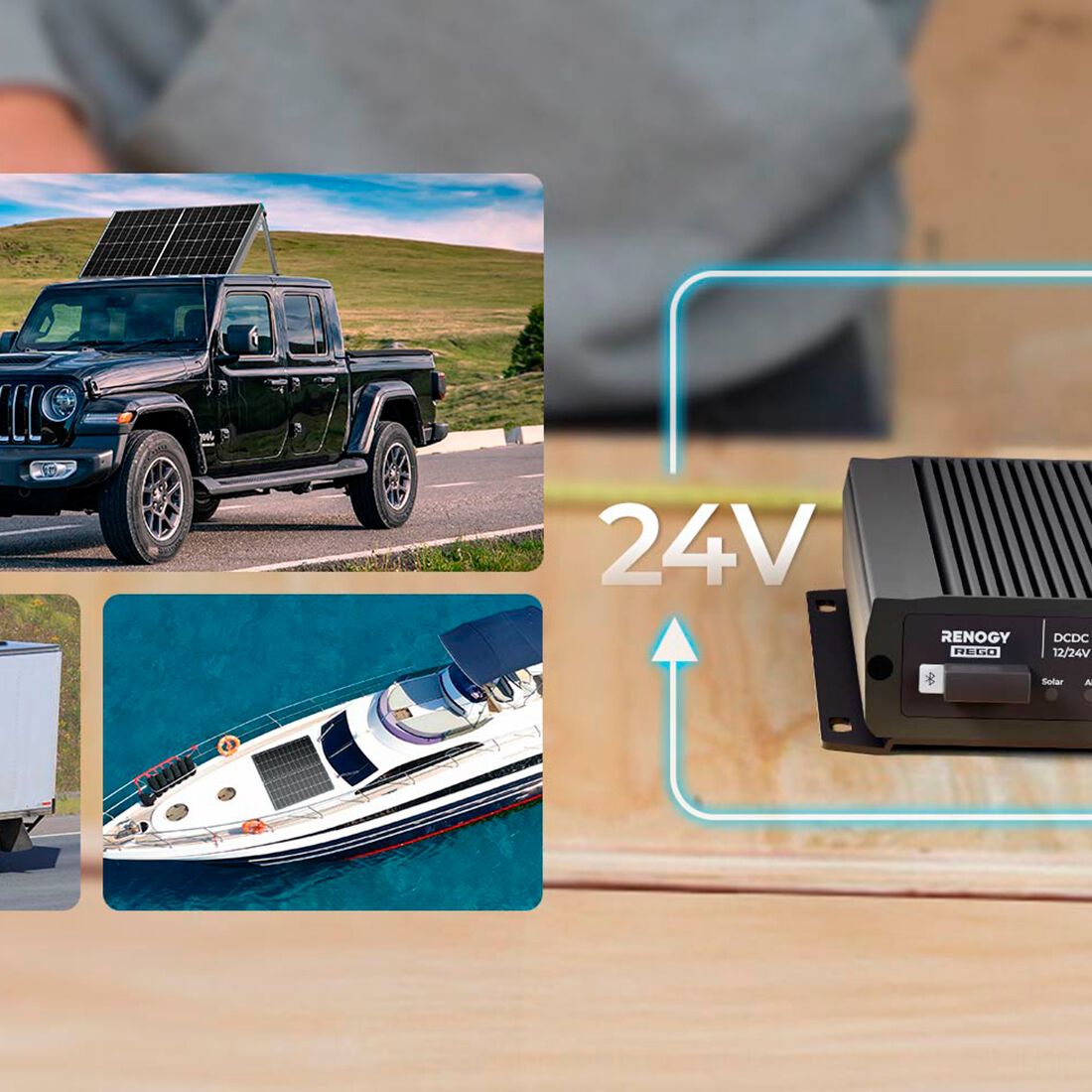 Renogy IP67 50A DC-DC Charger With Bluetooth, , scanz_hi-res