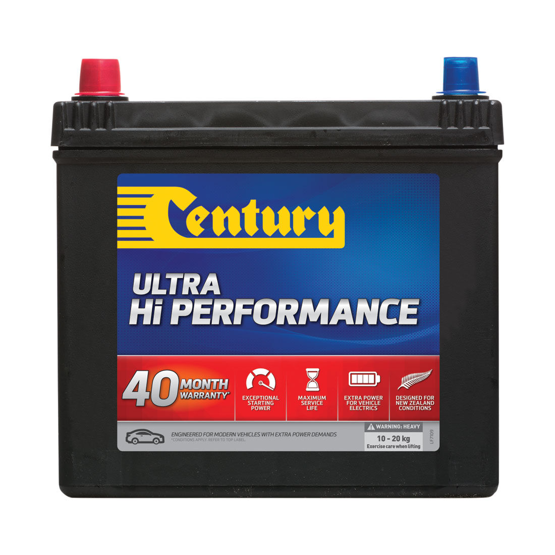 Century Ultra Hi Performance Car Battery - 75D23R MF, , scanz_hi-res