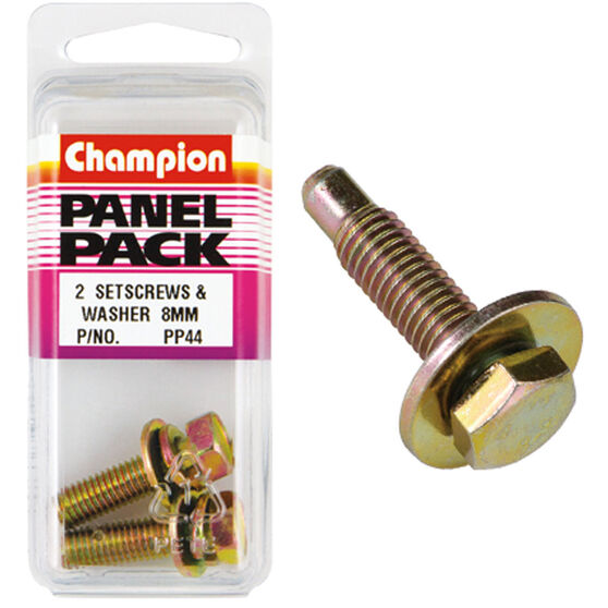 Champion Screws and Washers - 8mm, Panel Pack, , scanz_hi-res