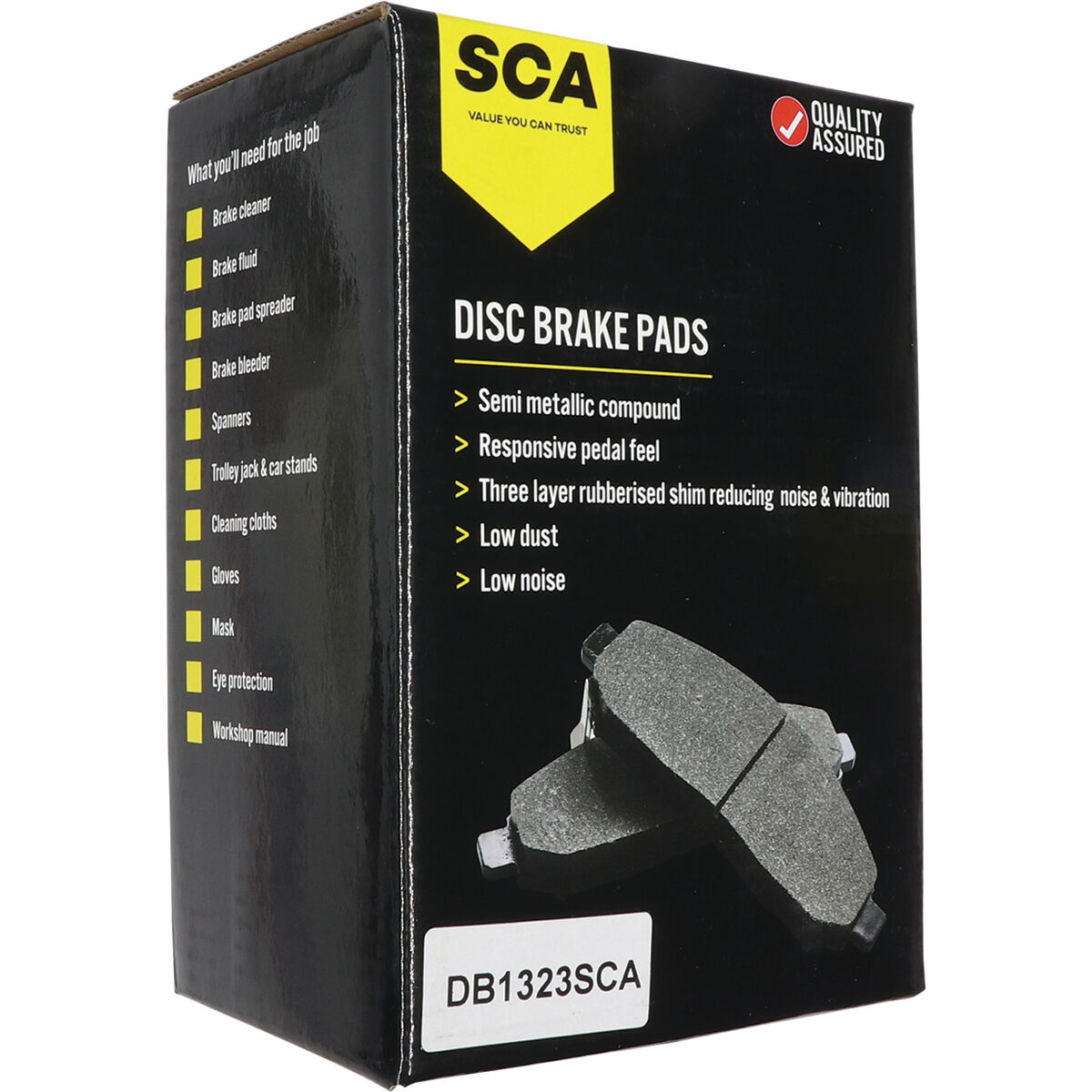 SCA Disc Brake Pads DB1323SCA, , scanz_hi-res
