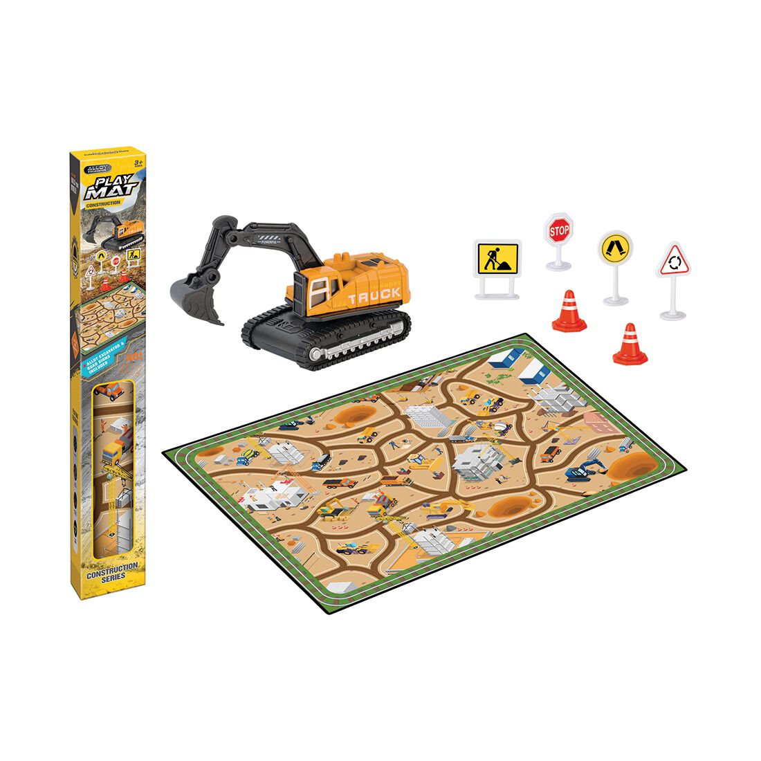 Micro World Playmat with Vehicle Assorted, , scanz_hi-res