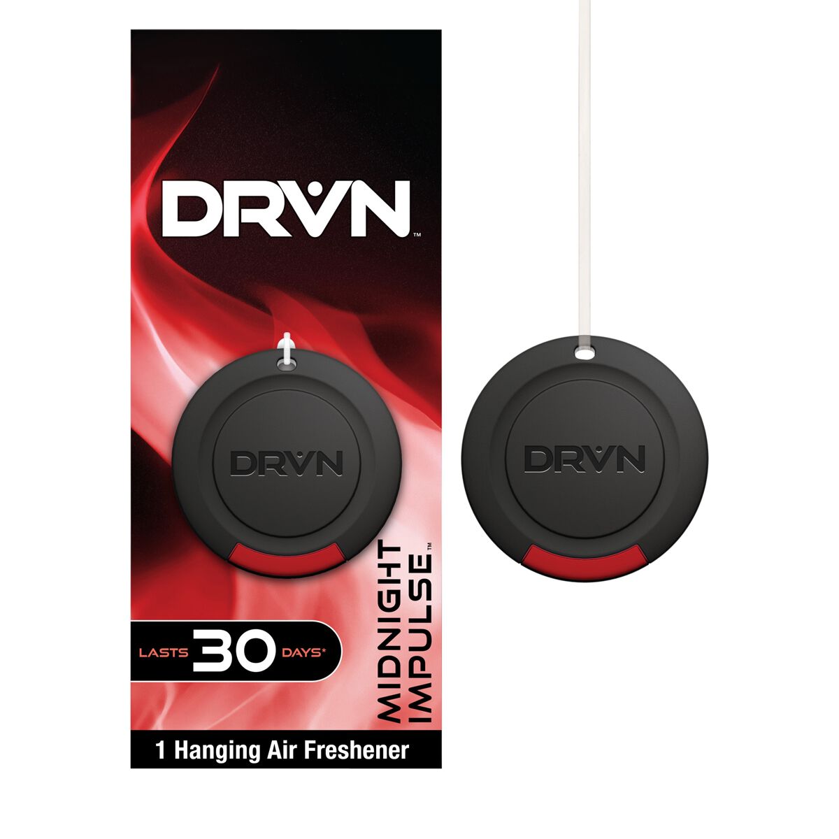 DRVN Midnight Impulse Hanging Air Freshener - 1 Pack, , scanz_hi-res