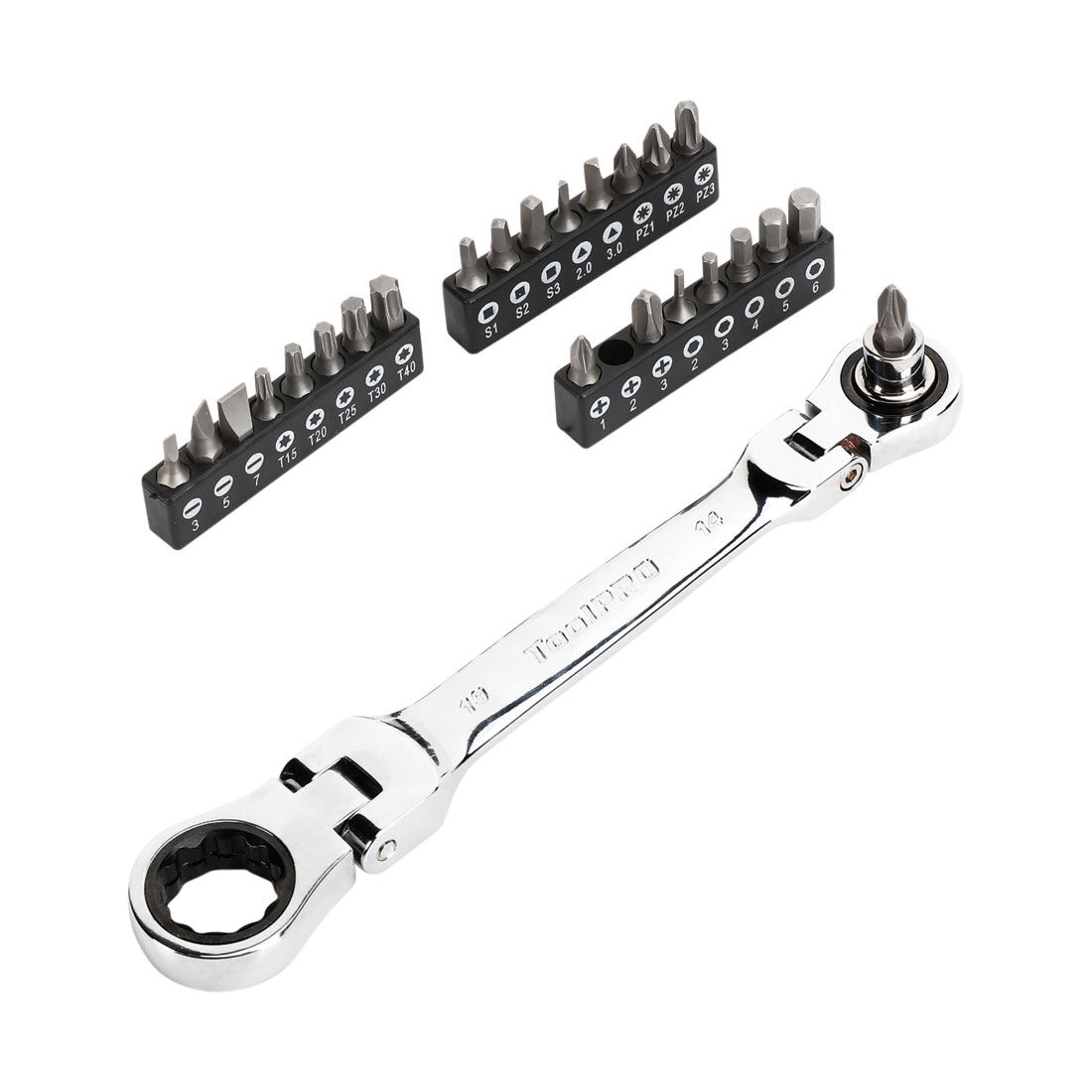 ToolPRO 36 Piece Flex Head Multi-Ratchet Set, , scanz_hi-res