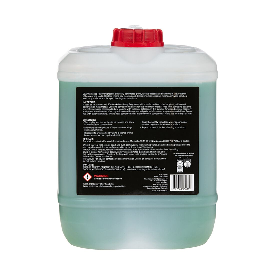 SCA Ready To Use Degreaser - 10 Litre, , scanz_hi-res