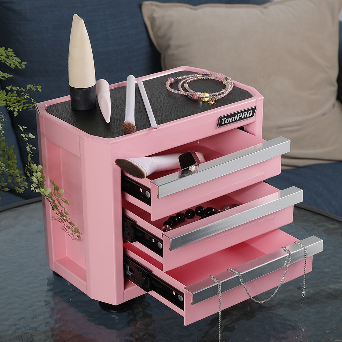 ToolPRO Mini Edge Tool Cabinet Pink, , scanz_hi-res