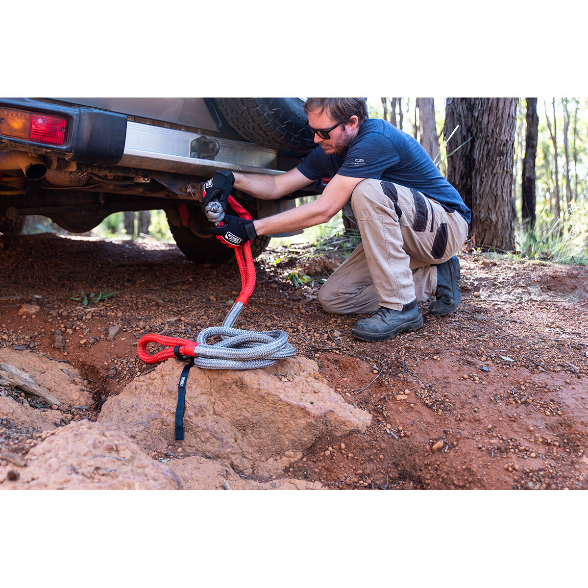 Ridge Ryder Kinetic Recovery Rope 2m, , scanz_hi-res