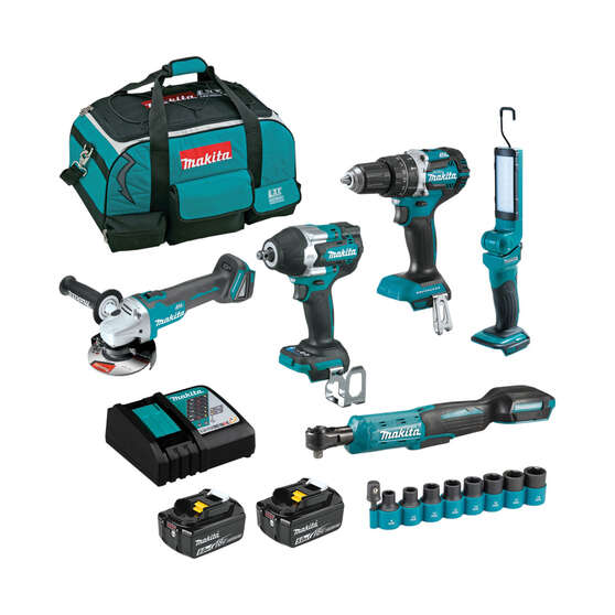 Makita Power Tools Makita 18v Kits Makita XFD10R 18V Compact Cordless Drill Kit India Ubuy