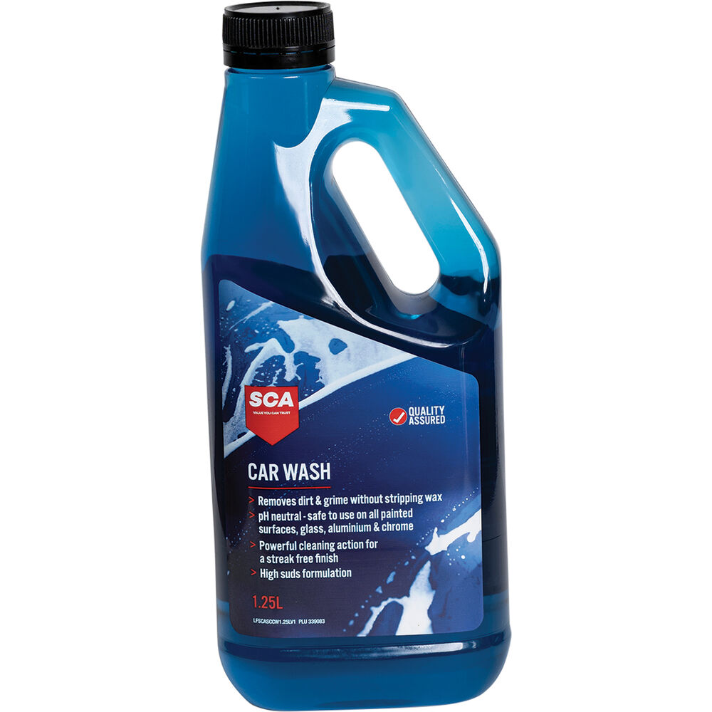 SCA Concentrate Car Wash 1.25 Litre Supercheap Auto New Zealand