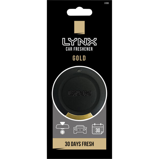 Lynx 3D Air Freshener - Gold, , scanz_hi-res